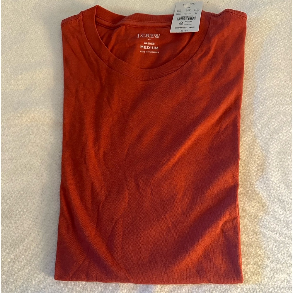 J. Crew Men’s washed short sleeve tshirt